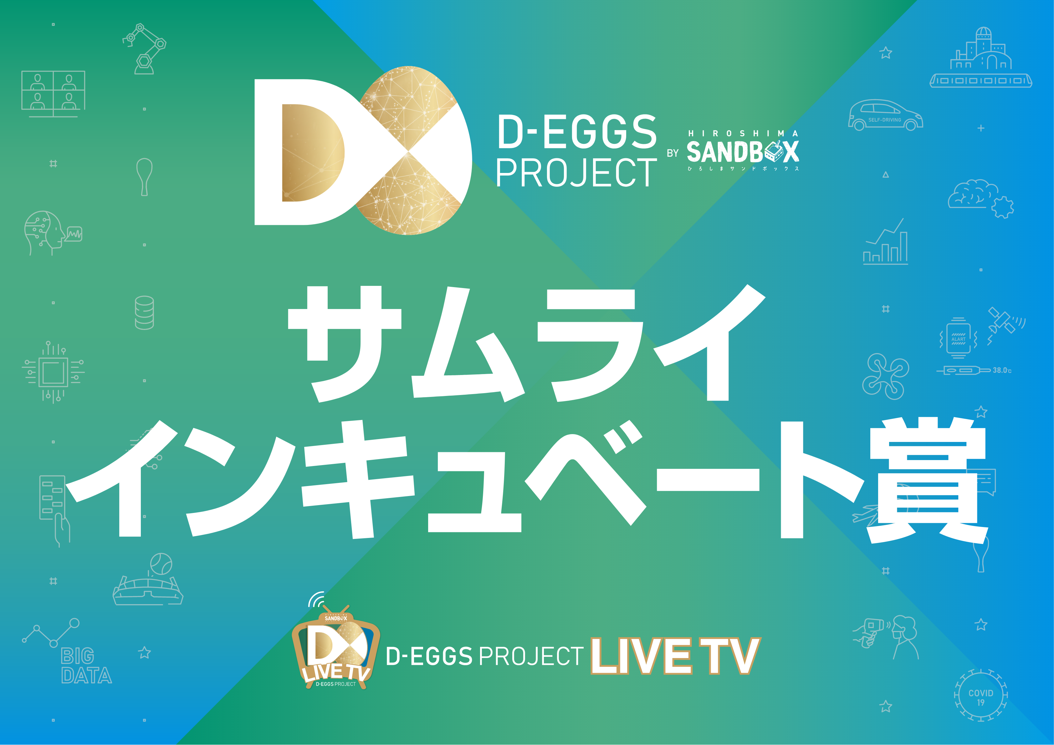 プレスリリース】ひろしまサンドボックス「D-EGGS」の「サムライインキュベート賞」を受賞 – Yper 株式会社